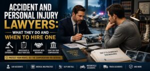 Accident and Personal Injury Lawyers: What They Do and When to Hire One