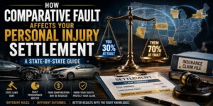 How Comparative Fault Affects Your Personal Injury Settlement: A State-by-State Guide